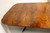 SOLD - Late 20th Century Flame Mahogany Georgian Style Double Pedestal Dining Table