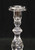SOLD - STEUBEN 9" Single Light Teardrop Candlesticks - Pair
