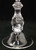SOLD - STEUBEN 9" Single Light Teardrop Candlesticks - Pair