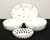 SOLD - GMUNDNER KERAMIK Streublumen (Scattered Flowers) Serving Pieces - Set of 4