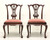 SOLD - MAITLAND SMITH Mahogany Chippendale Ball in Claw Dining Side Chairs - Pair D