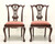 MAITLAND SMITH Mahogany Chippendale Ball in Claw Dining Side Chairs - Pair D