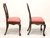 MAITLAND SMITH Mahogany Chippendale Ball in Claw Dining Side Chairs - Pair C