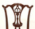 SOLD - MAITLAND SMITH Mahogany Chippendale Ball in Claw Dining Side Chairs - Pair C
