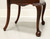 SOLD - MAITLAND SMITH Mahogany Chippendale Ball in Claw Dining Side Chairs - Pair C