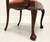 SOLD - MAITLAND SMITH Mahogany Chippendale Ball in Claw Dining Armchairs - Pair