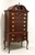 SOLD - LINK-TAYLOR Heirloom Solid Mahogany Queen Anne Style Highboy Chest