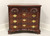 SOLD - LINK-TAYLOR Heirloom Solid Mahogany Chippendale Block Front Goddard Bachelor Chest (Rare)