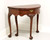 SOLD - KITTINGER Colonial Williamsburg CW156 Clawfoot Flip Top Demilune Console Table