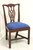 SOLD - HICKORY CHAIR Mahogany Chippendale Straight Leg Dining Side Chair - A