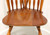 SOLD - ETHAN ALLEN Duxbury Maple Windsor Dining Side Chair - B
