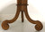 SOLD - TOMLINSON 1960's Neoclassical Banded Mahogany Oval Dining Table