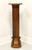 SOLD - TOMLINSON 1960's Neoclassical Burl Walnut Pedestal Display Column / Plant Stand