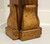 SOLD - TOMLINSON 1960's Neoclassical Burl Walnut Pedestal Display Column / Plant Stand