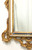 SOLD - LABARGE 1960's Gold Carved French Louis XV Rococo Parclose Wall Mirror - B