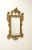 SOLD - LABARGE 1960's Gold Carved French Louis XV Rococo Parclose Wall Mirror - A