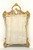 SOLD - 1960's Italian Rococo Gold Gilt Parclose Wall Mirror