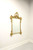 SOLD - 1960's Italian Rococo Gold Gilt Parclose Wall Mirror