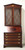 JASPER "Generations" Inlaid Mahogany Chippendale Style Secretary Desk