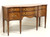 SOLD - MORGANTON Mahogany String Inlay Hepplewhite Serpentine Sideboard