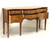 SOLD - MORGANTON Mahogany String Inlay Hepplewhite Serpentine Sideboard