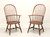 SOLD - HABERSHAM Plantation Maple Windsor Armchairs - Pair