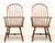 SOLD - HABERSHAM Plantation Maple Windsor Armchairs - Pair