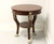 SOLD - MAITLAND SMITH Banded Mahogany Regency Style Round Accent Table