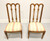 SOLD - TOMLINSON 1960's Neoclassical Dining Side Chairs - Pair B