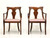 SOLD - DREXEL HERITAGE Mahogany Empire Style Dining Armchairs - Pair