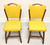 BAM-TAN 1960's Rattan Dining Side Chairs - Pair B