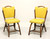 BAM-TAN 1960's Rattan Dining Side Chairs - Pair B