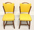 BAM-TAN 1960's Rattan Dining Side Chairs - Pair A