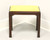 SOLD - MADISON SQUARE Mahogany Chippendale Style Bench Footstool