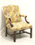SOLD - Mid 20th Century Mahogany Chippendale Martha Washington Armchair