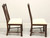 SOLD - MAITLAND SMITH Mahogany Chippendale Fretwork Dining Side Chairs - Pair A