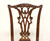 SOLD - MAITLAND SMITH Mahogany Chippendale Fretwork Dining Side Chairs - Pair A