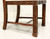 SOLD - MAITLAND SMITH Mahogany Chippendale Fretwork Dining Side Chairs - Pair A