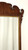 SOLD - FRIEDMAN BROTHERS Mahogany Chippendale Style Beveled Wall Mirror