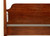 SOLD - HENKEL HARRIS 170 24 Wild Black Cherry Queen Size Pencil Post Bed