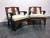 SOLD - Asian Korean Carved Mahogany Lounge Chairs - Pair