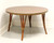 BAM-TAN 1960's Rattan Round Dining Table