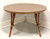 SOLD - BAM-TAN 1960's Rattan Round Dining Table