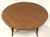 BAM-TAN 1960's Rattan Round Dining Table