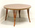 SOLD - BAM-TAN 1960's Rattan Round Dining Table