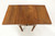 SOLD - Antique 19th Century Walnut Two-Drawer Drop-Leaf Side Table with Bobbin Legs