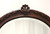 HENKEL HARRIS H-30 29 Carved Mahogany Traditional Large Beveled Wall Mirror - A