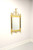 SOLD - 1960's Neoclassical Gold Gilt Foliate Wall Mirror with Marbleized Columns