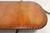 SOLD - Maitland Smith Walnut Chippendale Burl Banded Gadroon Edge Double Pedestal Dining Table