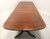 SOLD - HICKORY WHITE Banded Mahogany Double Pedestal Dining Banquet Table